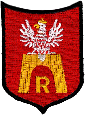 Naszywka mundurowa z herbem Rozwadowa